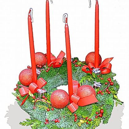 corona navideña barcelona