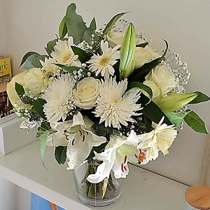flores blancas barcelona