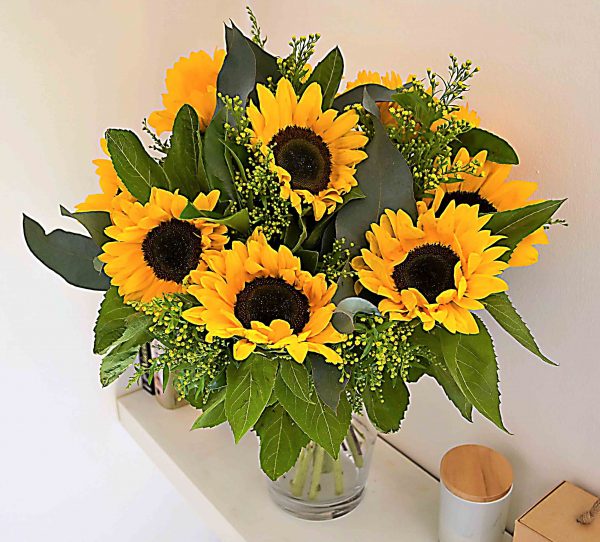 ramo girasoles barcelona-comprar