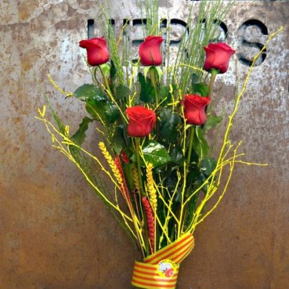 roses rojas sant jordi