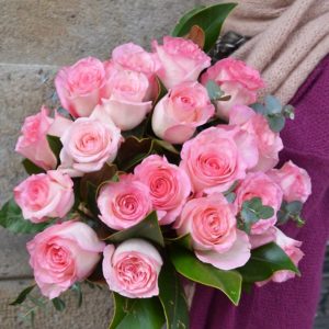 rosas color pastel