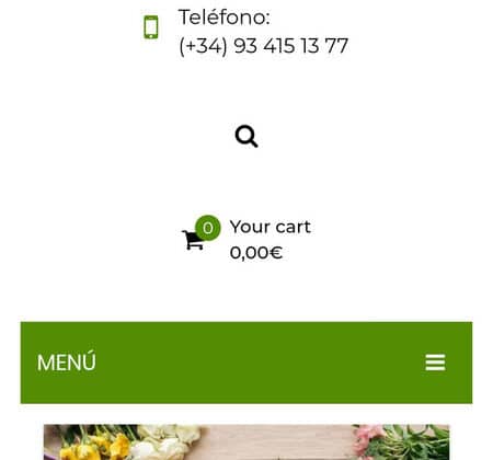 Cómo comprar flores desde el móvil