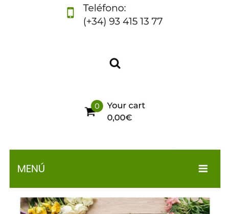 Cómo comprar flores desde el móvil