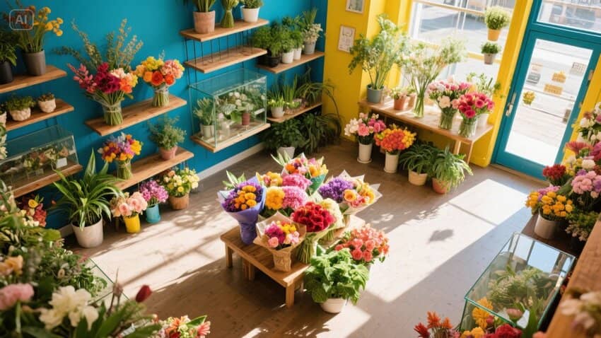 entrega-de-flores-en-Barcelona